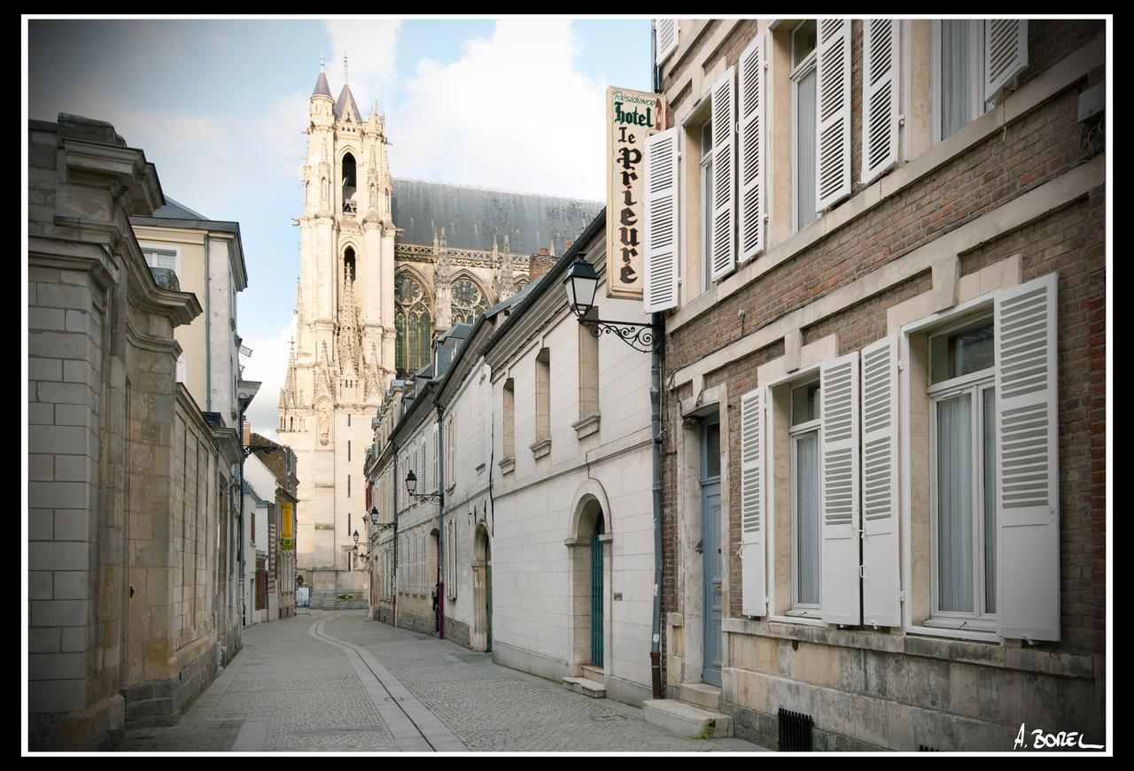 Hotel Le Prieure Et La Residence Amiens Exterior foto